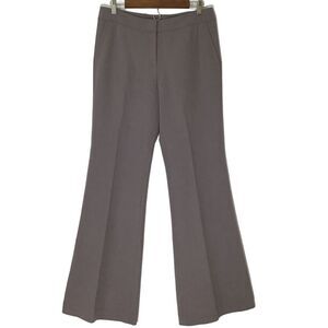 Lafayette 148 New York Wide Leg Trousers In Soapstone New Size 10
